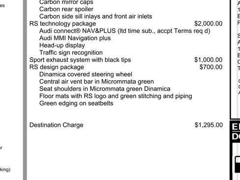 Used 2025 Audi RS 3 image 2