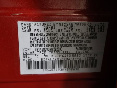 Used 2021 Nissan Sentra SV w/ SV Premium Package image 50