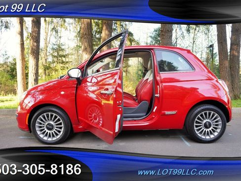 Used 2013 FIAT 500 Lounge w/ Luxury Leather Pkg FWD image 36