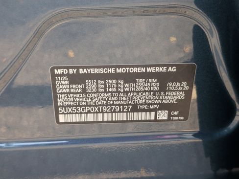 Used 2026 BMW X3 xDrive30i w/ Convenience Package AWD/4WD image 39