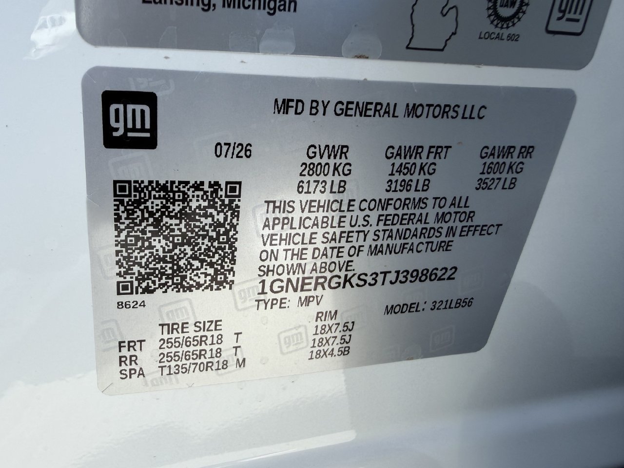 New 2026 Chevrolet Traverse LT FWD image 24