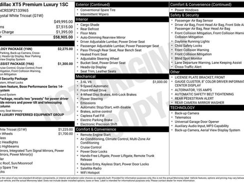 Used 2023 Cadillac XT5 Premium Luxury w/ Technology Package FWD image 27