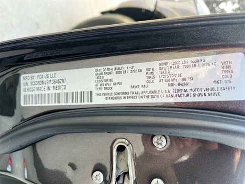 Used 2021 RAM 3500 Laramie w/ Cold Weather Group image 31