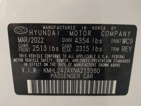 Used 2022 Hyundai Sonata SE w/ Cargo Package FWD image 33