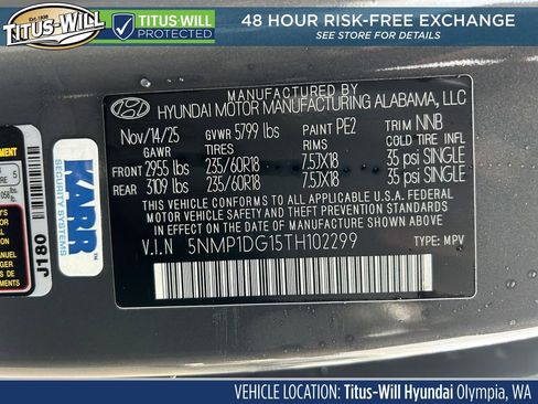 New 2026 Hyundai Santa Fe SE AWD/4WD image 34