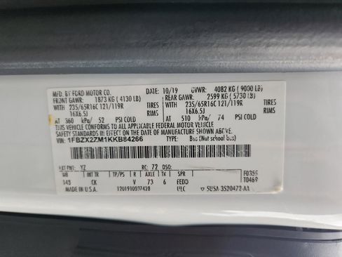 Used 2019 Ford Transit 350 XLT image 24