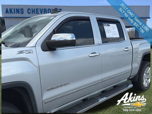 Used 2017 GMC Sierra 1500 SLT AWD/4WD image 12