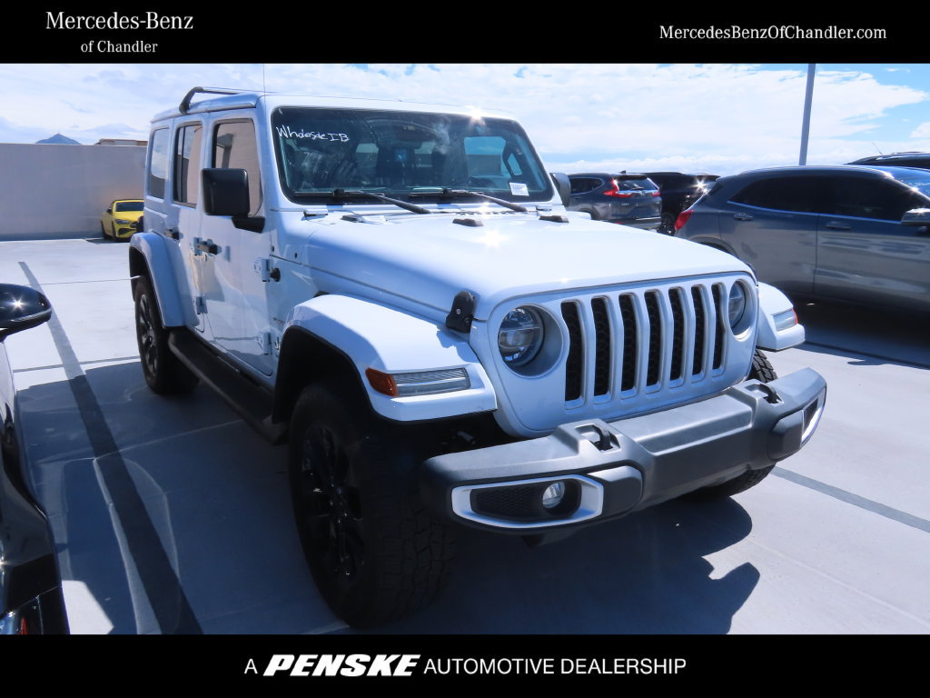 Used 2021 Jeep Wrangler Unlimited Sahara w/ Safety Group AWD/4WD image 1