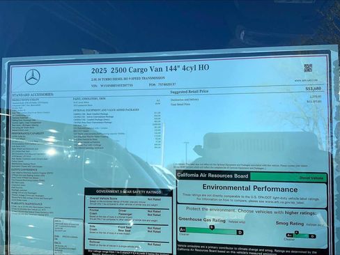 New 2025 Mercedes-Benz Sprinter 2500 image 17