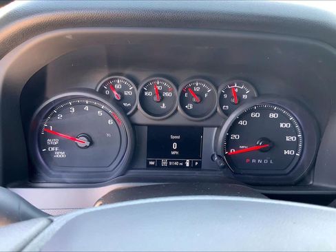 Used 2024 Chevrolet Silverado 1500 Custom w/ Turbomax Blackout Package AWD/4WD image 25