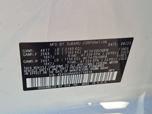 Certified 2024 Subaru Crosstrek 2.5i Limited AWD/4WD image 24
