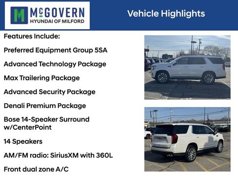 Used 2022 GMC Yukon Denali w/ Denali Premium Package image 4
