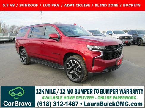 Used 2023 Chevrolet Suburban RST w/ Luxury Package image 1