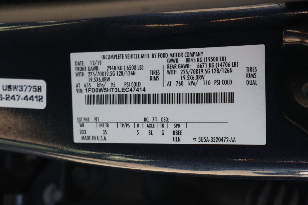 Used 2020 Ford F550 4x4 Crew Cab Super Duty w/ XLT Value Package image 65