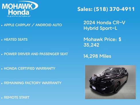 Certified 2024 Honda CR-V Sport-L image 14