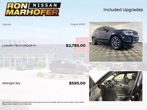 Used 2023 Jeep Grand Cherokee Overland w/ Luxury Tech Group IV AWD/4WD image 6
