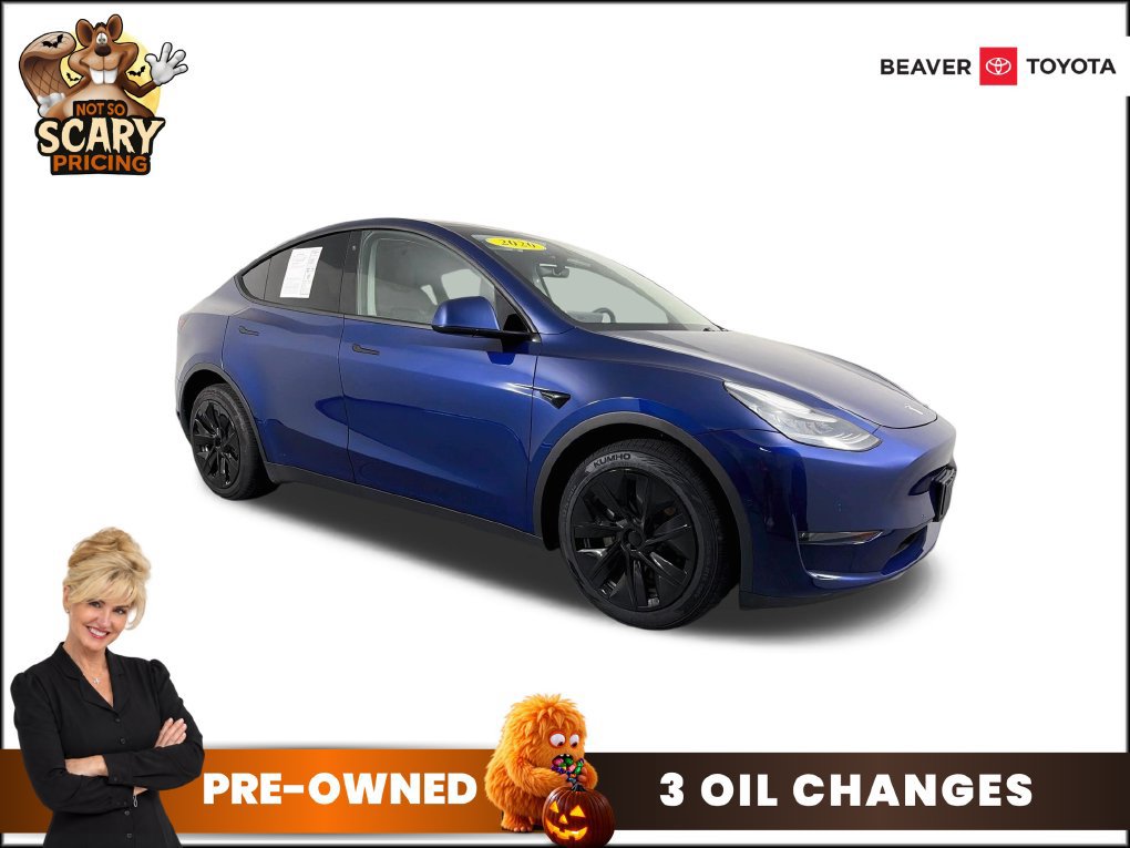 Used 2020 Tesla Model Y Long Range AWD/4WD image 1