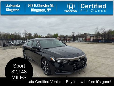 Certified 2022 Honda Accord Sport image 1