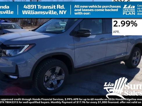 New 2026 Honda Ridgeline TrailSport image 4