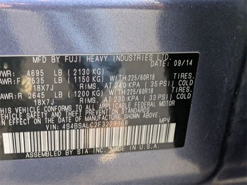 Used 2015 Subaru Outback 2.5i Limited image 34