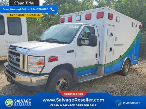 Used 2019 Ford E-350 and Econoline 350 Super Duty w/ Ambulance Prep Package RWD image 1