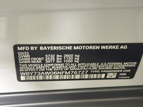 Used 2022 BMW i4 eDrive40 w/ Premium Package RWD image 12