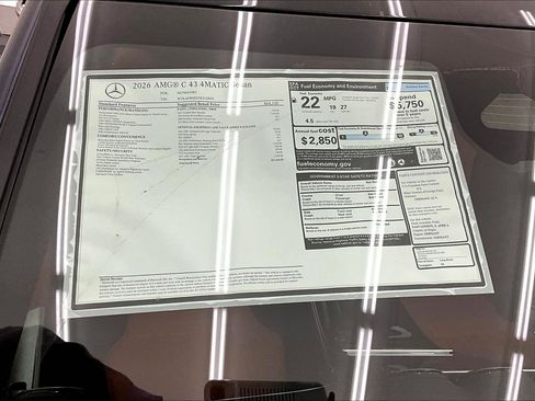 New 2026 Mercedes-Benz C 43 AMG 4MATIC image 17