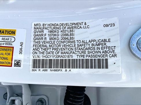 Used 2024 Honda Accord EX image 32