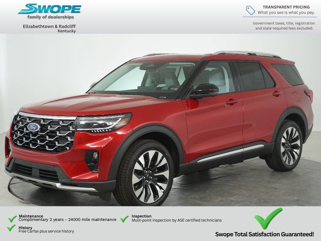 New 2026 Ford Explorer Platinum w/ LUX Leather Package AWD/4WD image 10