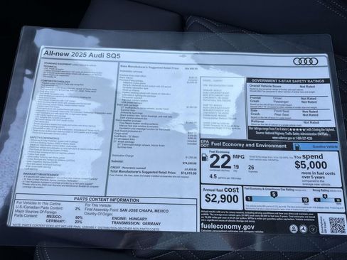 New 2025 Audi SQ5 Premium Plus image 31