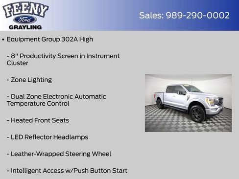 Used 2022 Ford F150 XLT w/ Equipment Group 302A High AWD/4WD image 12