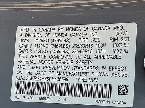 Certified 2023 Honda CR-V EX-L image 28