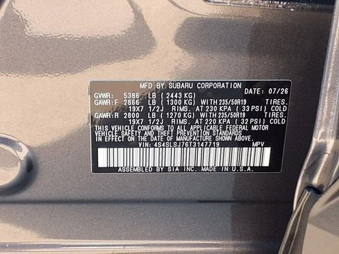 New 2026 Subaru Forester Touring AWD/4WD image 10