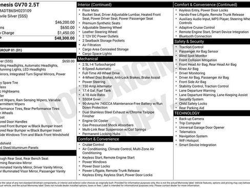 Used 2025 Genesis GV70 2.5T image 5