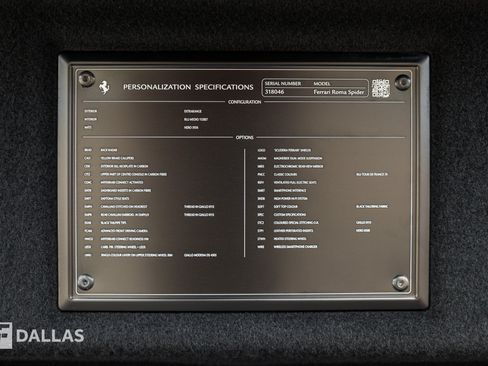 Used 2025 Ferrari Roma Spider RWD image 33