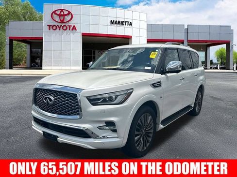 Used 2020 INFINITI QX80 Luxe w/ Proactive Package AWD/4WD image 3