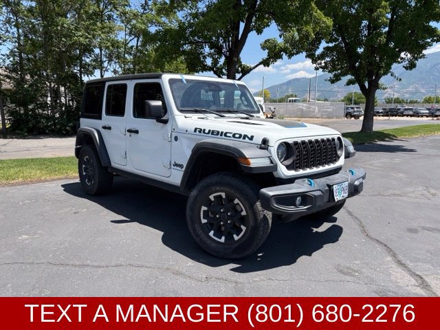 Used 2024 Jeep Wrangler Unlimited Rubicon 4xe AWD/4WD image 1