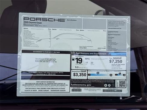 New 2025 Porsche Cayenne Coupe image 42