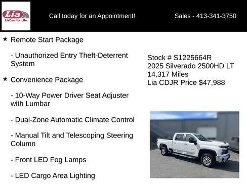 Used 2025 Chevrolet Silverado 2500 LT w/ Convenience Package AWD/4WD image 31