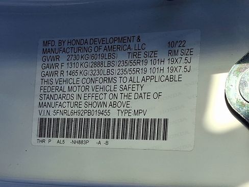 Used 2023 Honda Odyssey Elite image 28