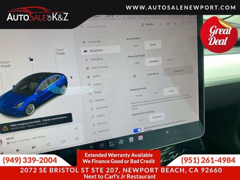 Used 2020 Tesla Model 3 Performance AWD/4WD image 37