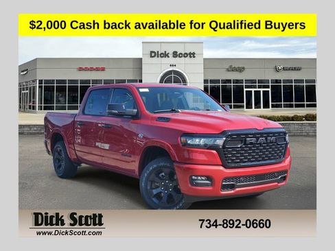 New 2026 RAM 1500 4x4 Crew Cab image 1