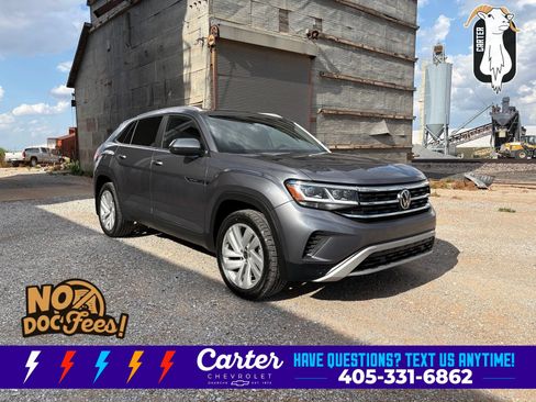 Used 2022 Volkswagen Atlas Cross Sport SE AWD/4WD image 1