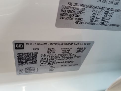 Used 2022 GMC Sierra 1500 Elevation w/ Elevation Premium Package image 29