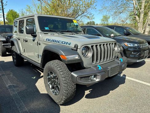 Used 2023 Jeep Wrangler Unlimited Rubicon 4xe w/ Cold Weather Group AWD/4WD image 1