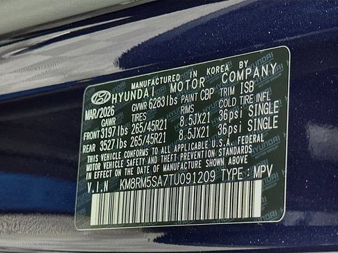New 2026 Hyundai Palisade Calligraphy FWD image 23