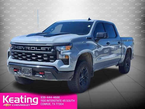 Used 2024 Chevrolet Silverado 1500 Custom Trail Boss w/ LPO, Dark Essentials Package image 7