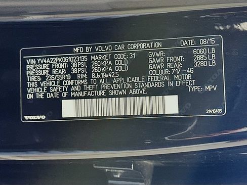 Used 2016 Volvo XC90 T6 Momentum AWD/4WD image 39