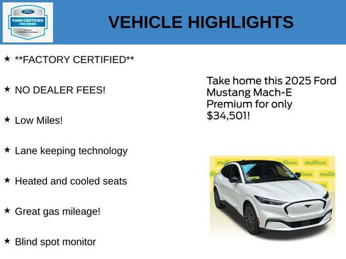 Used 2025 Ford Mustang Mach-E Premium AWD/4WD image 11