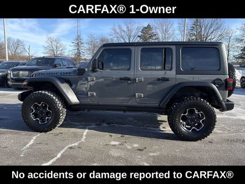 Used 2022 Jeep Wrangler Unlimited Rubicon 4xe w/ Cold Weather Group AWD/4WD image 2